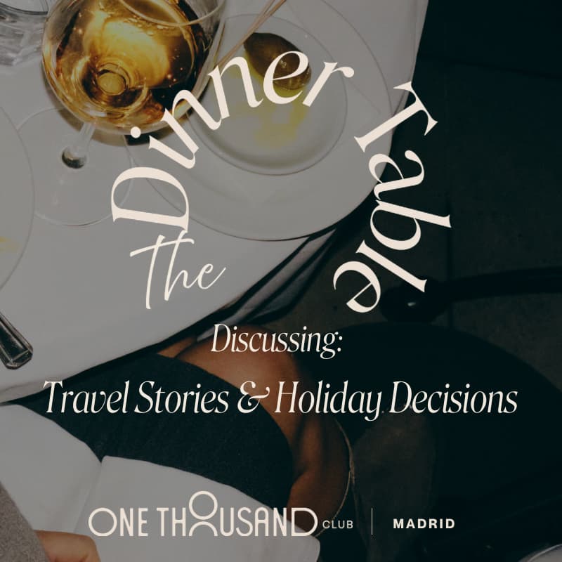 Cover Image for The Dinner Table: Travel Stories & Holiday Decisions