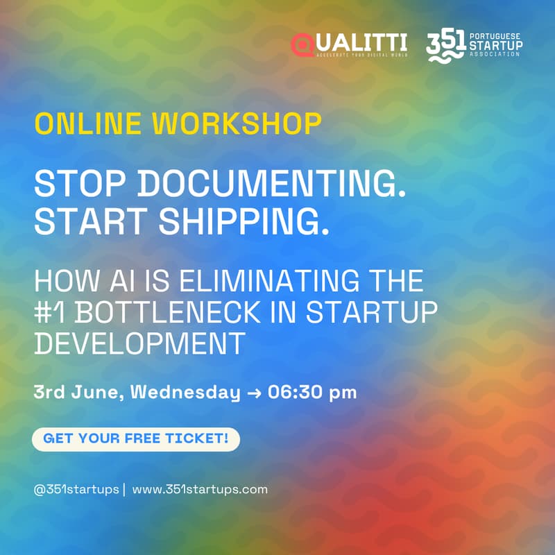 Cover Image for Stop Documenting. Start Shipping. How AI is Eliminating the #1 Bottleneck in Startup Development