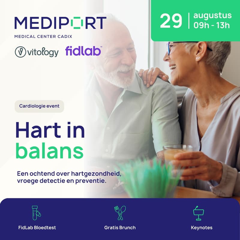 Cover Image for Hart in Balans | Cardiologie event | Mediport Medical Center
