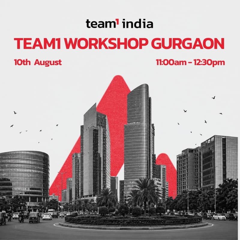 Cover Image for Team1 India Workshop - Gurgaon