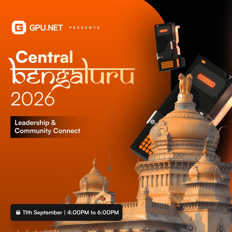 Cover Image for AI X GPU Pre Summit Central Bengaluru 2026: Tech Leadership & Community Connect