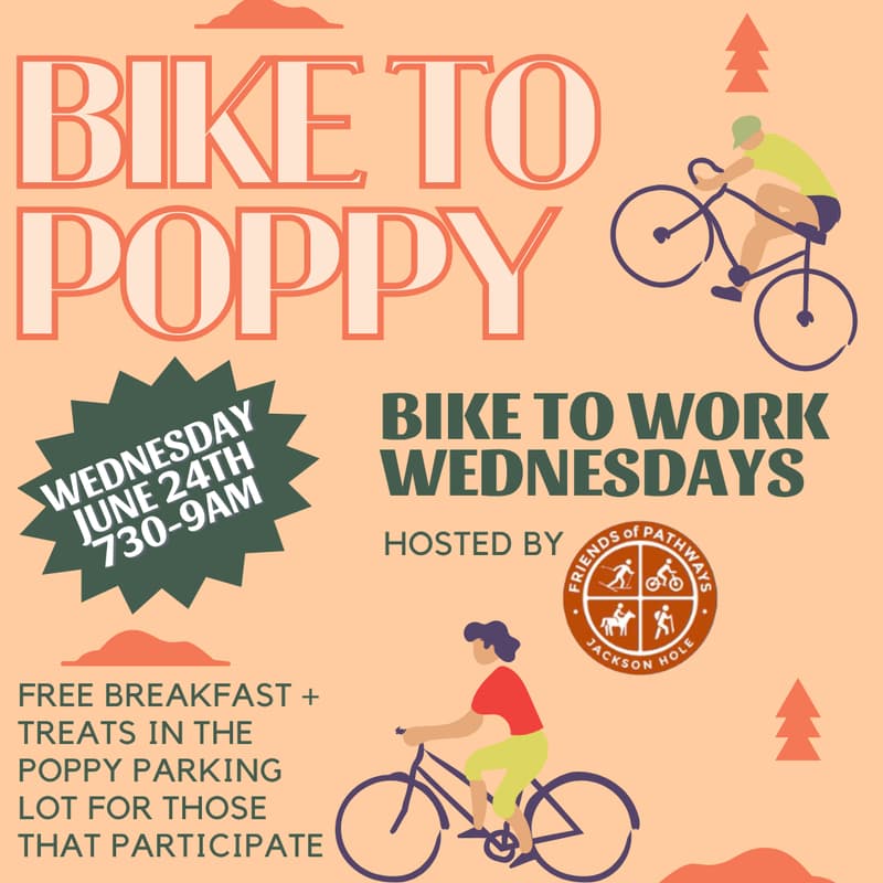 Cover Image for Bike to Poppy: Presented by Friends of Pathways
