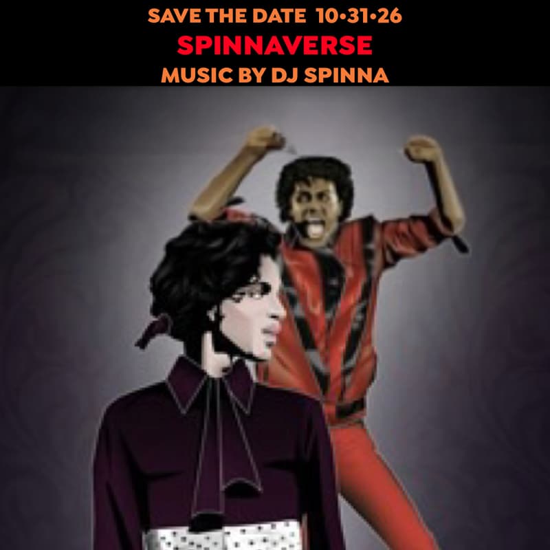 Cover Image for SOUL SLAM - MICHAEL JACKSON & PRINCE Masquerade Bash @ The SpinnaVerse - Saturday, Oct 31st - 9PM