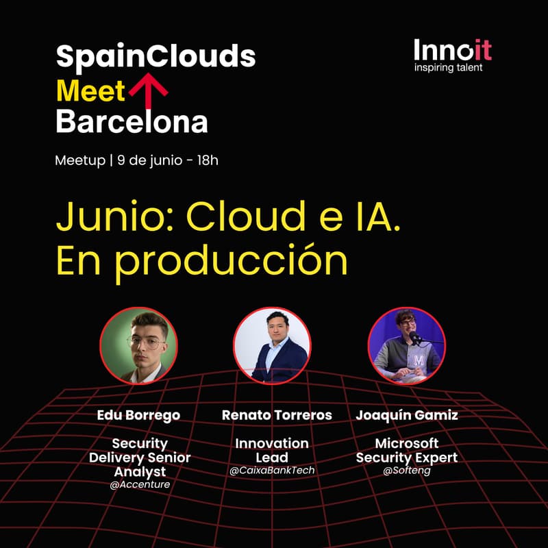 Cover Image for SpainClouds Meetup - Junio: Cloud e IA. En producción
