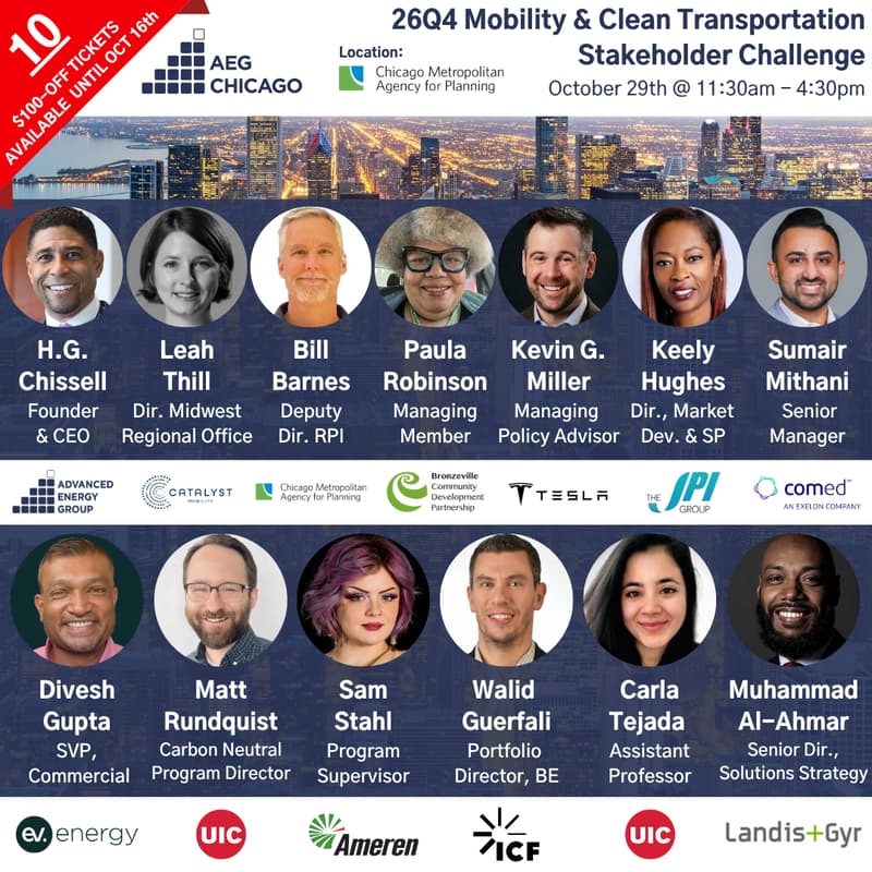 Cover Image for AEG Chicago 26Q4 Mobility & Clean Transportation Stakeholder Challenge