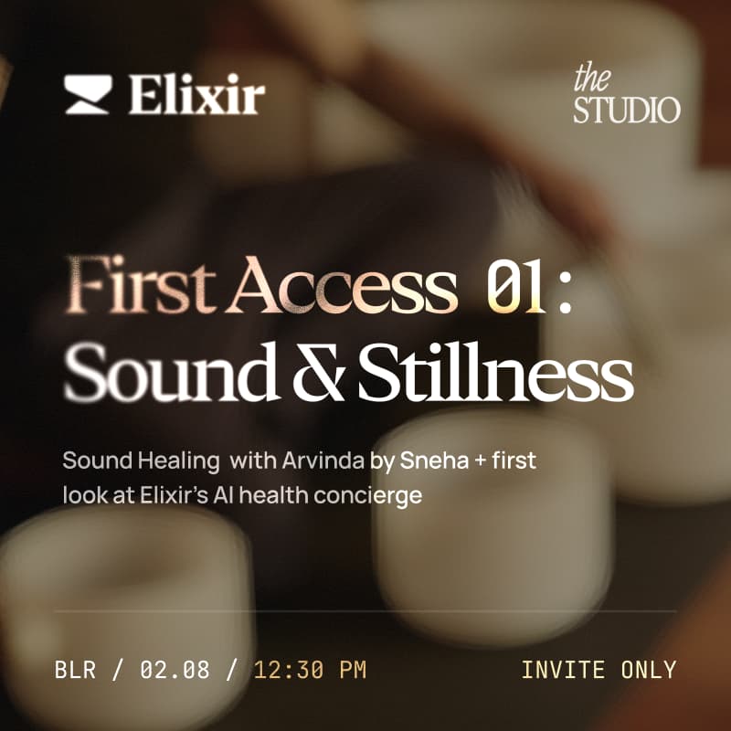Cover Image for Elixir First Access 01: Sound & Stillness