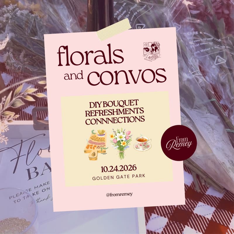 Cover Image for florals & convos