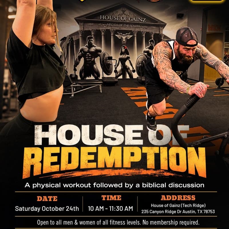 Cover Image for House Of Redemption - Faith And Fitness Event