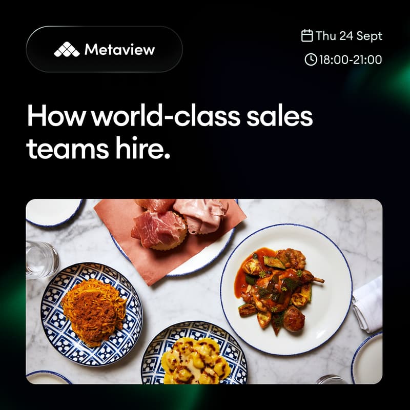 Cover Image for A private dinner with world-class sales leaders in NYC.