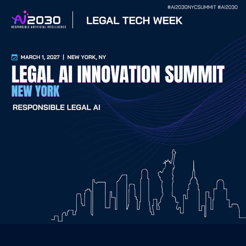 Cover Image for AI 2030 Legal AI Innovation Summit