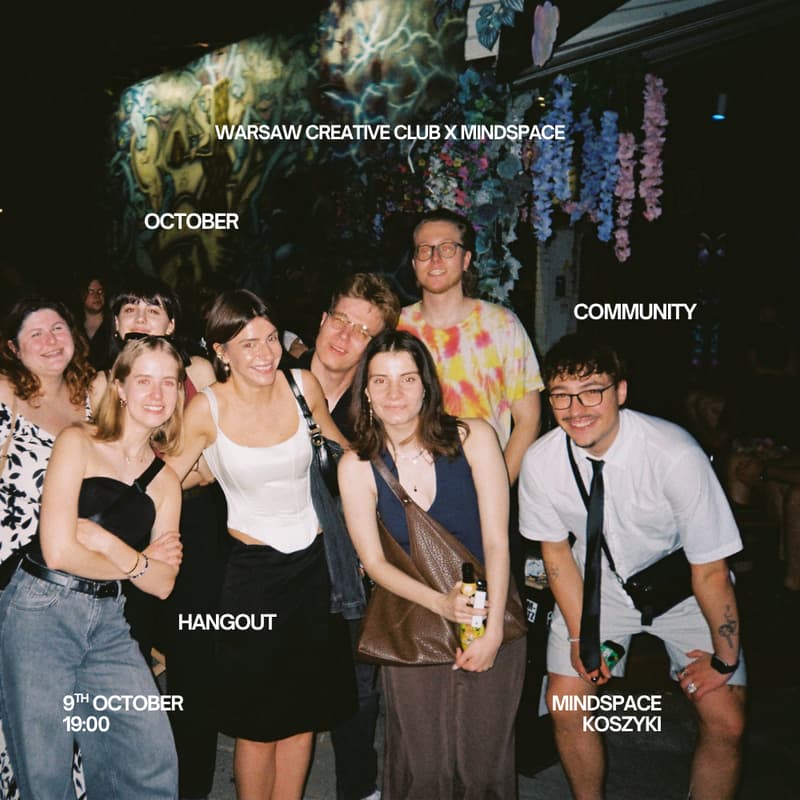 Cover Image for Warsaw Creative Club X Mindspace October Community Hangout