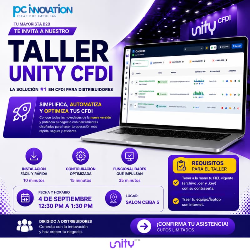 Cover Image for Taller de Unity CFDI