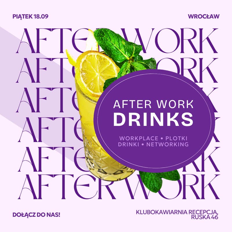 Cover Image for @fter work drinks