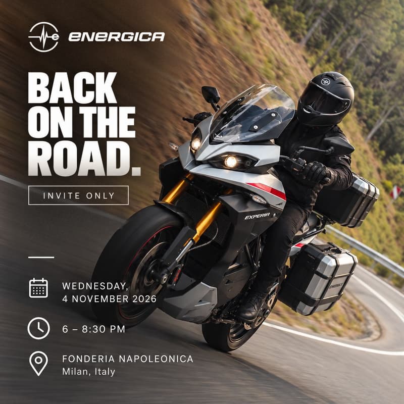Cover Image for Back on the Road - An Evening with Energica