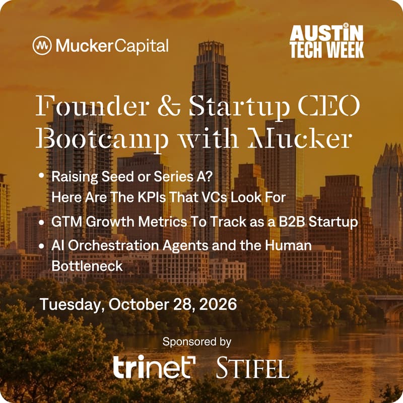 Cover Image for Founder & Startup CEO Bootcamp with Mucker, Day 2