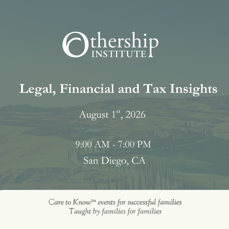 Cover Image for Legal, Financial, and Tax Insights