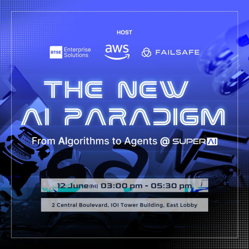 Cover Image for The New AI Paradigm @SuperAI 2026