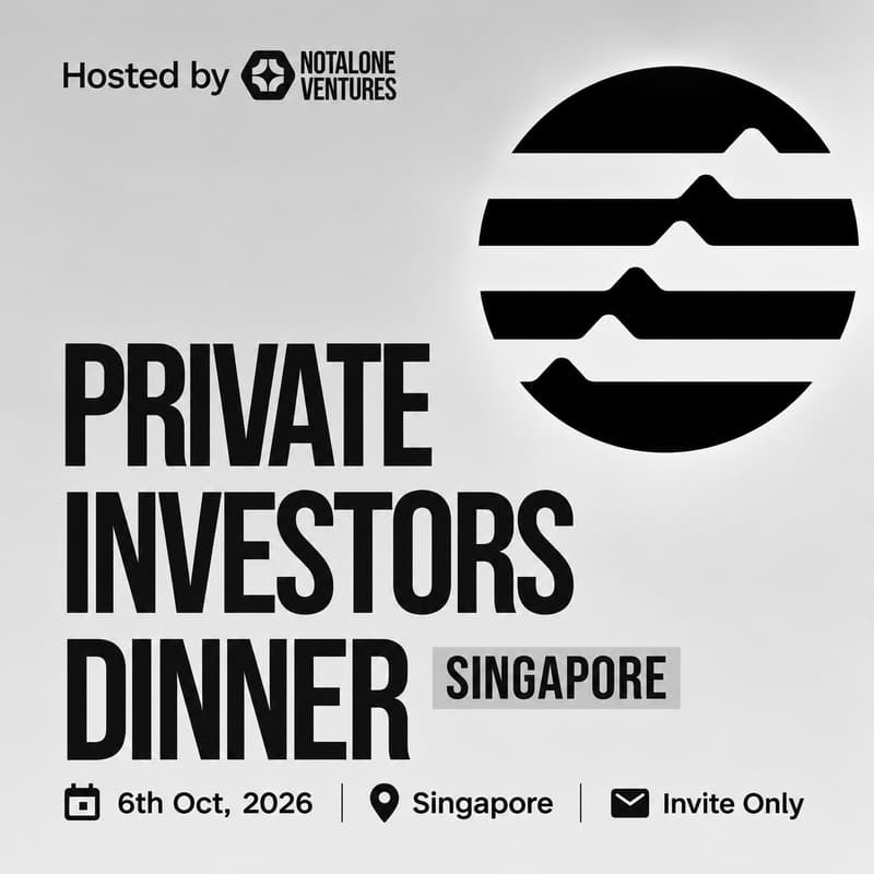 Private Investors Dinner - Future of Onchain payments Singapore