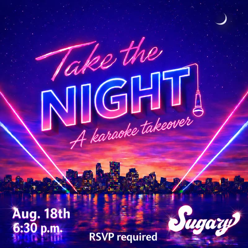 Cover Image for Take the Night! (A Karaoke Takeover)