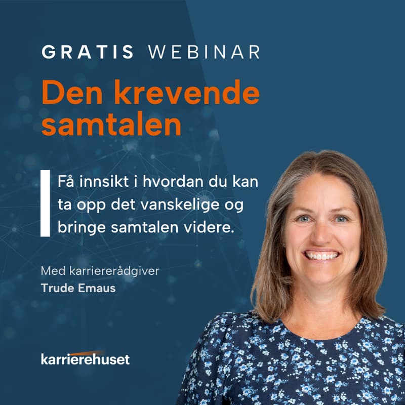 Cover Image for Gratis webinar: Den krevende samtalen