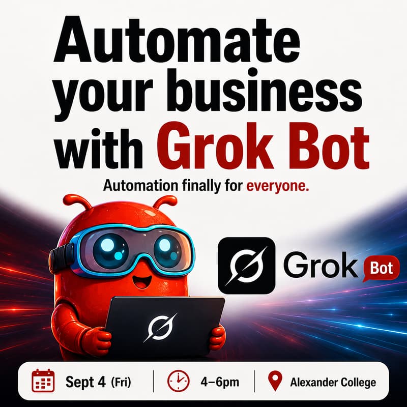 Cover Image for 🥽🧪⚡️ AI Automation Is Finally for Everyone: Automate Your Biz With Grok Bot 🤖🚀