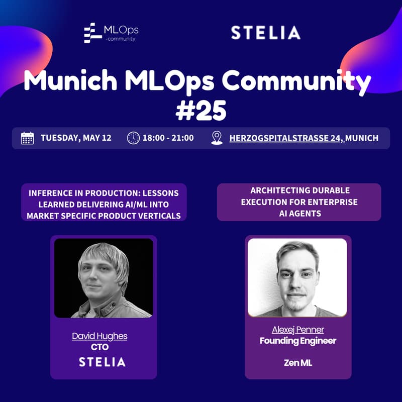Cover Image for Munich MLOps Community Meetup #25