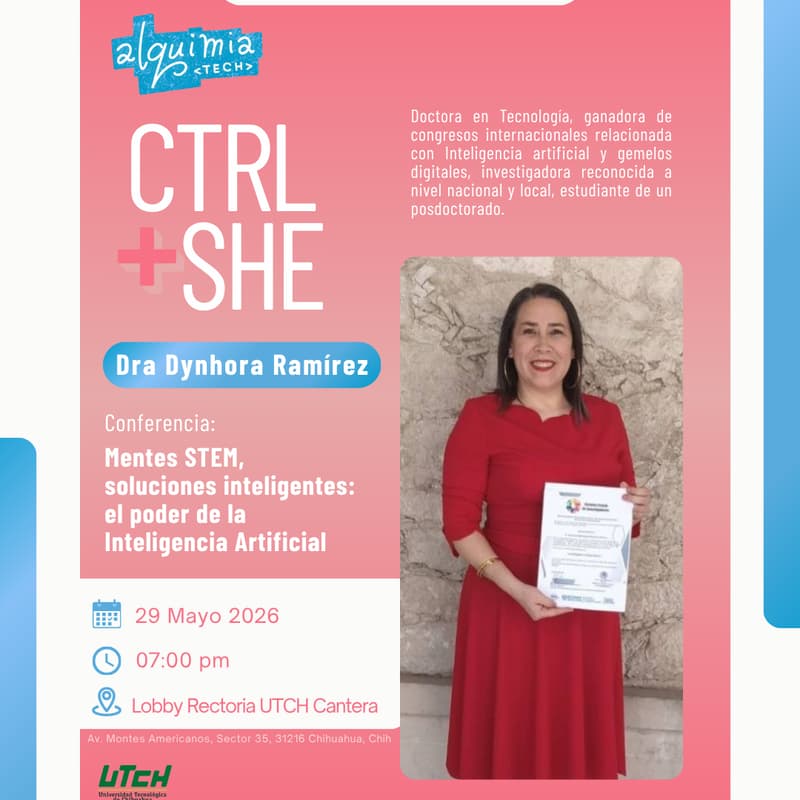 Cover Image for CTRL + SHE con Dynhora Ramírez