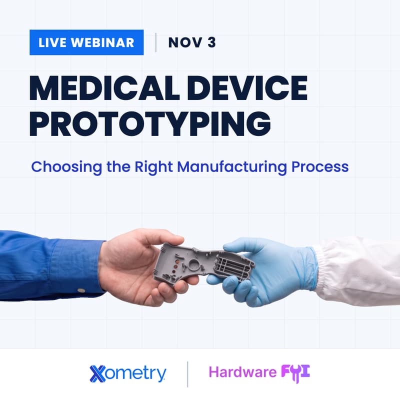 Cover Image for Medical Device Prototyping: Choosing the Right Manufacturing Process