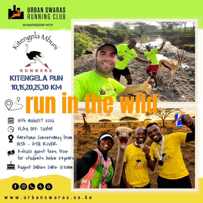 Cover Image for USRC RUN 865 x Kitengela Mbuni Runners