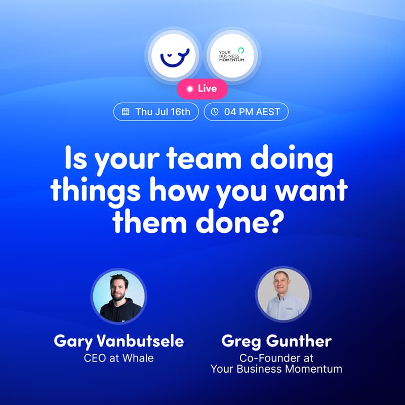 Cover Image for Webinar: Is your team doing things how you want them done?