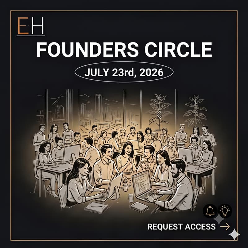 Cover Image for Medellin Founders Circle (Fourth Thursday of the Month)