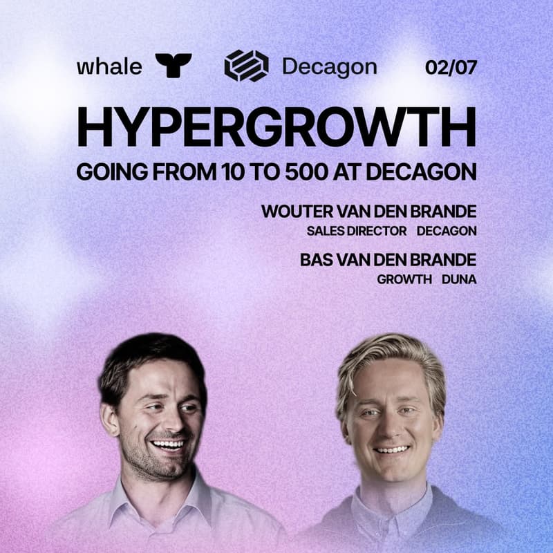 Cover Image for Hyper growth: going from 10 to 500 people at Decagon