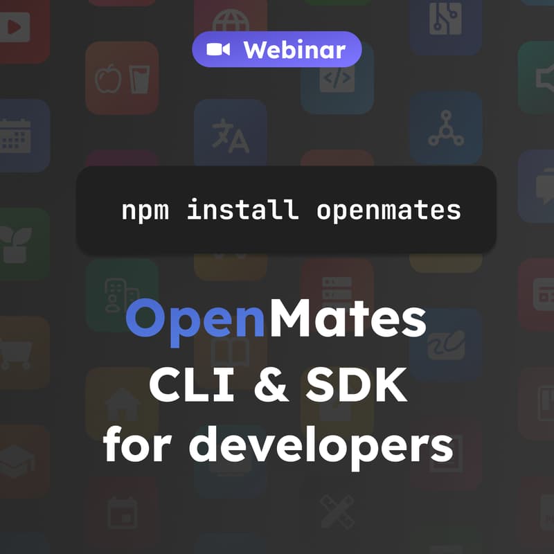 Cover Image for OpenMates CLI & SDK for developers - all chats & features inclusive.