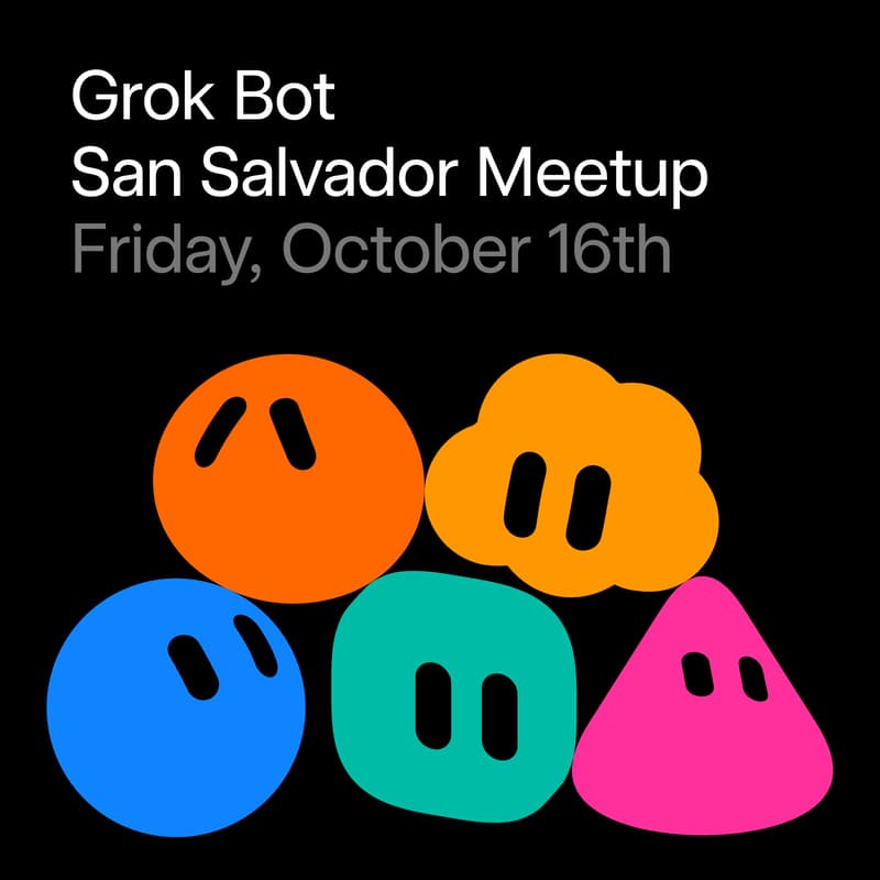 Cover Image for Grok Bot Meetup San Salvador