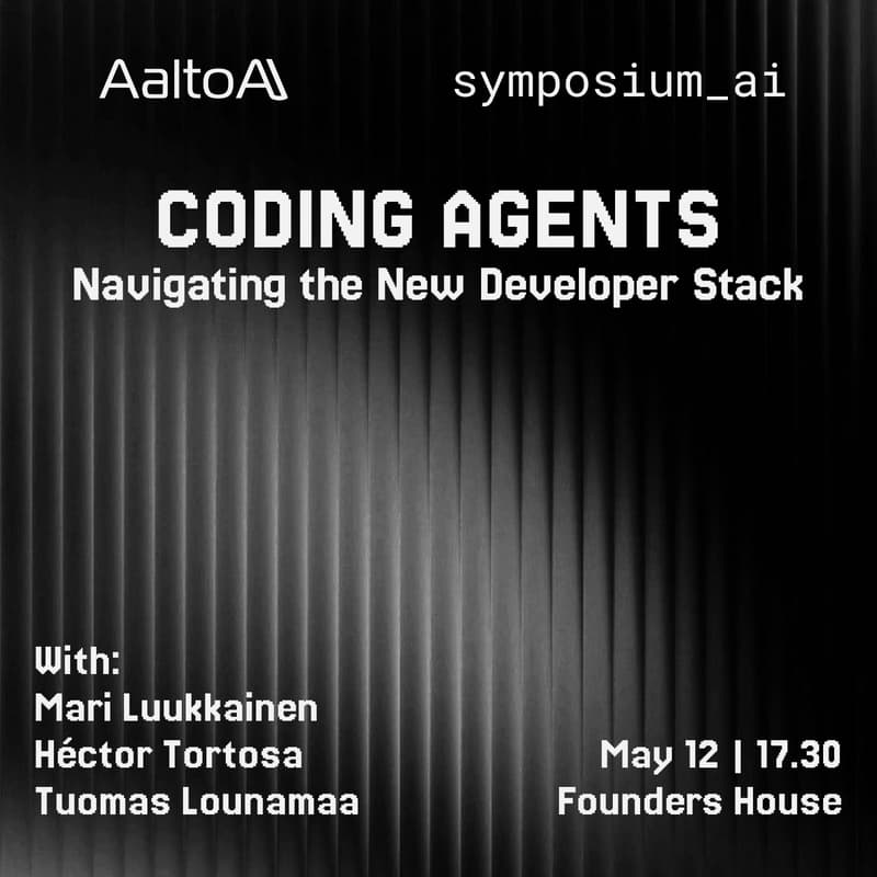 Cover Image for Coding Agents with Symposium AI x AaltoAI
