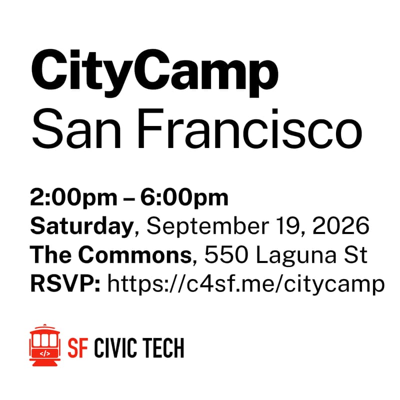 Cover Image for CityCamp SF