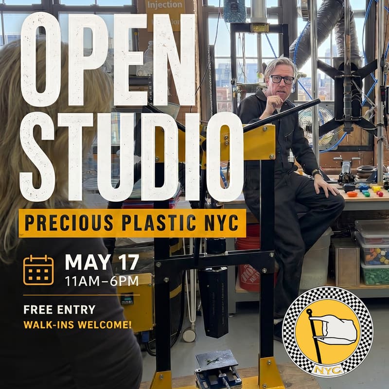 Cover Image for NYCxDesign Open Studio at Precious Plastic NYC
