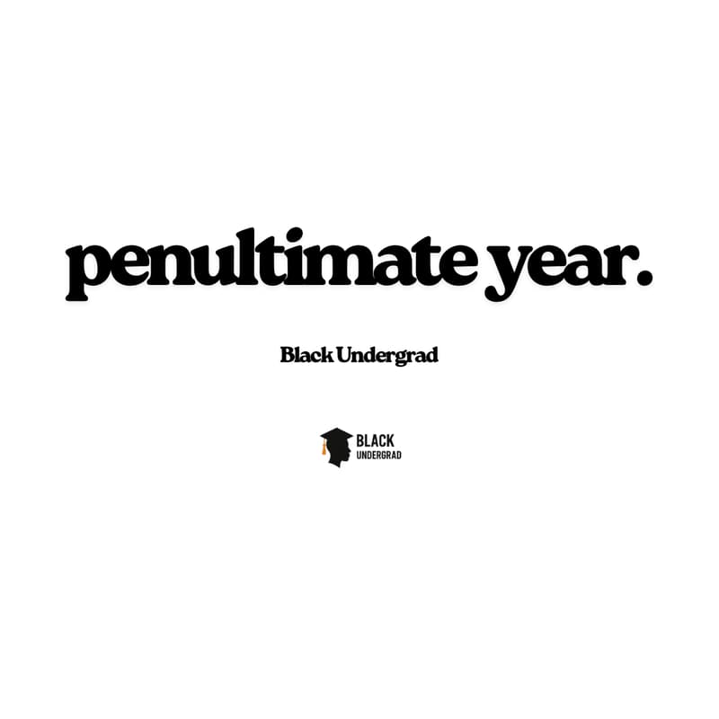 Cover Image for Black Undergrad: Penultimate Year Guide