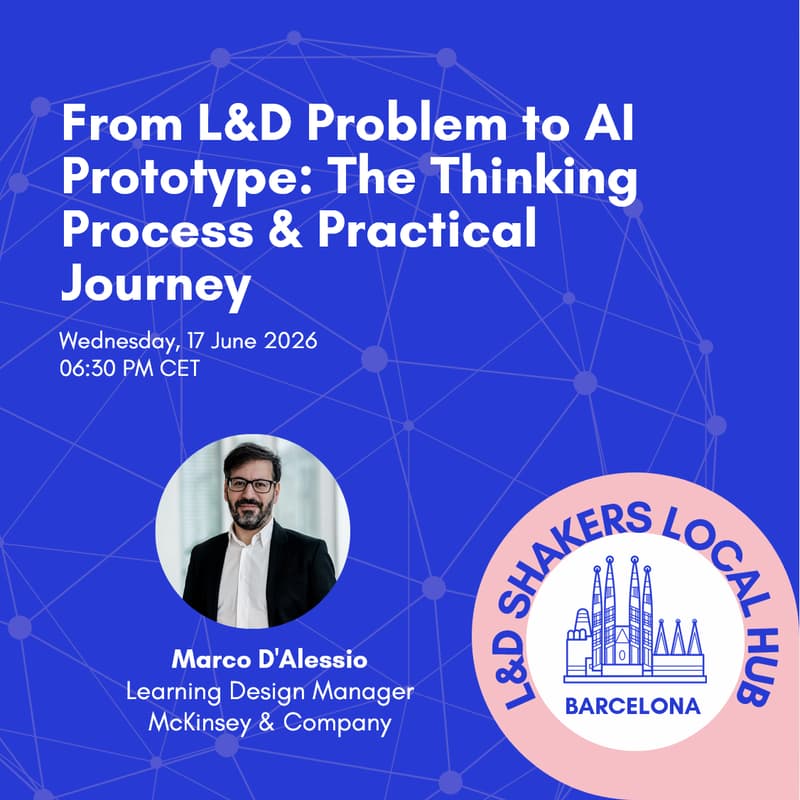 Cover Image for Barcelona Local Hub: From L&D Problem to AI Prototype - The Thinking Process & Practical Journey