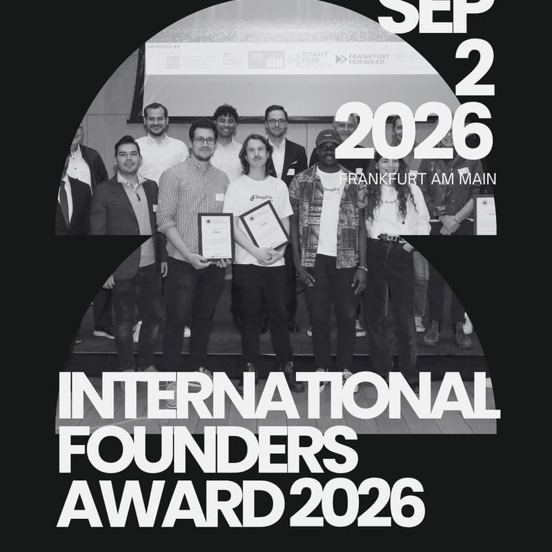 Cover Image for International Founders Award 2026 – Grand Finale