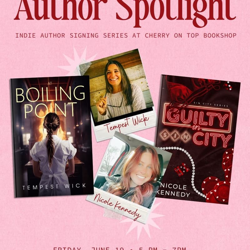 Cover Image for AUTHOR SPOTLIGHT WITH TEMPEST WICK & NICOLE KENNEDY