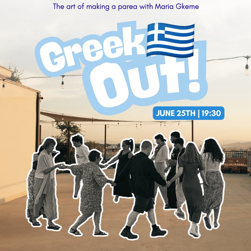 Cover Image for GREEK OUT! 🇬🇷The art of making a parea with Maria Gkeme