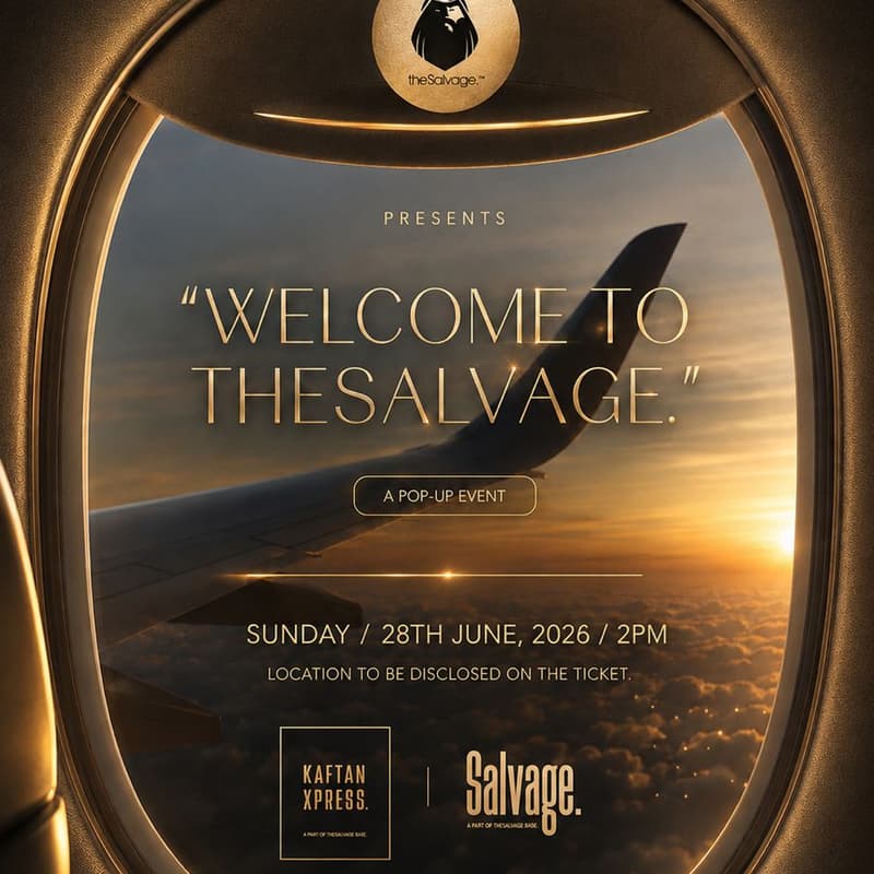 Cover Image for "Welcome to theSalvage." (A fashion pop up)
