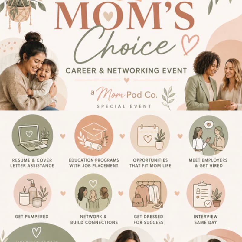 Cover Image for Moms Choice Career & Networking event