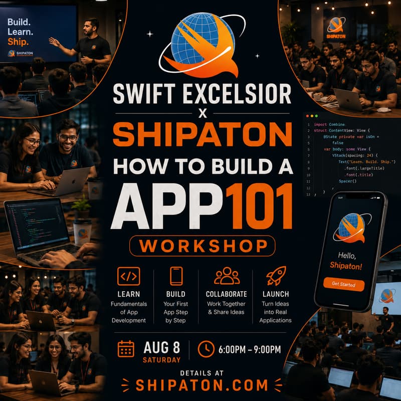 Cover Image for Swift Excelsior X Shipaton: How to Build an App101 Workshop