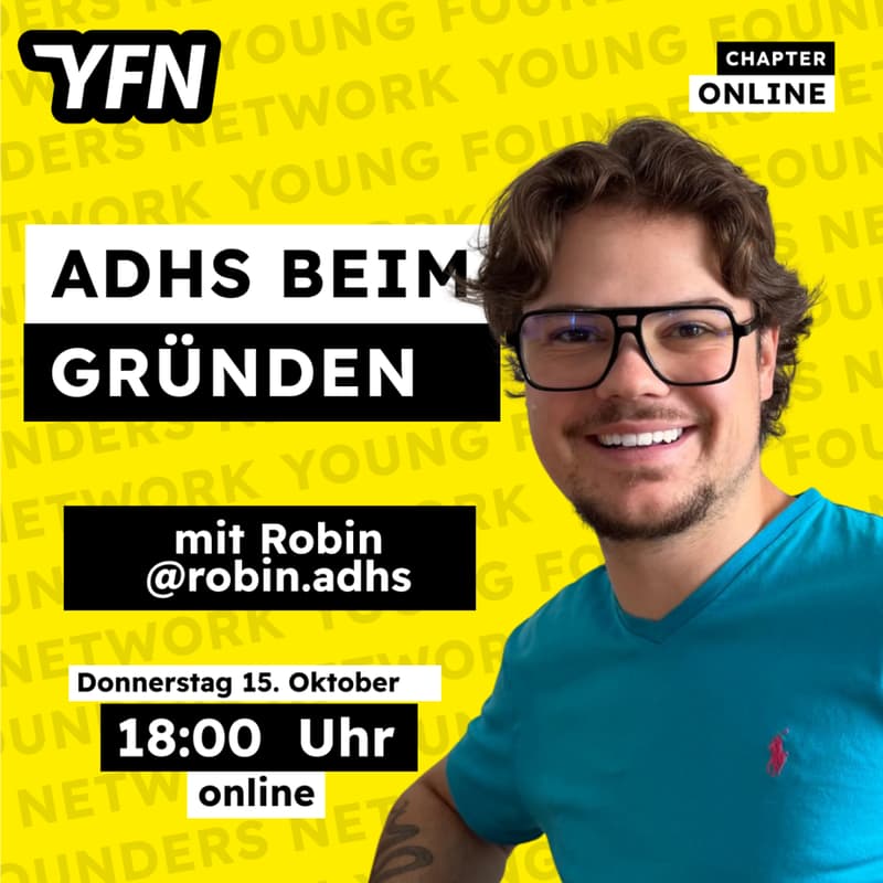 Cover Image for ADHS beim Gründen: zwischen 10 Ideen und Hyperfokus