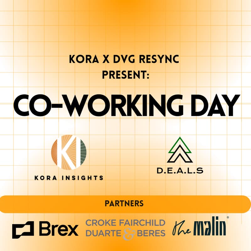 Cover Image for GP-LP Co-Working Day | Kora Insights x Deals Venture Group