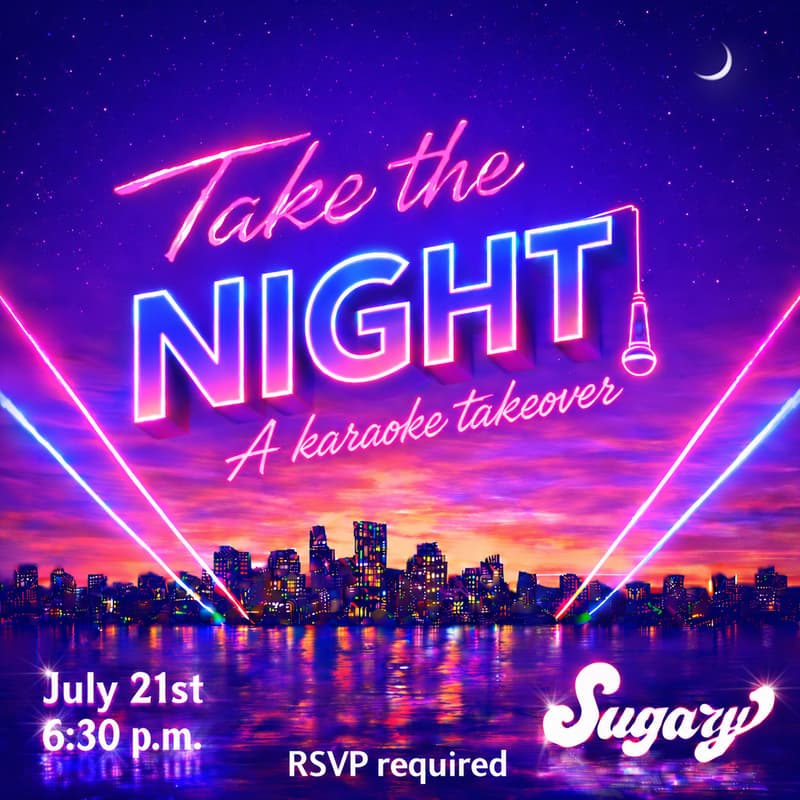 Cover Image for Take the Night! (A Karaoke Takeover)