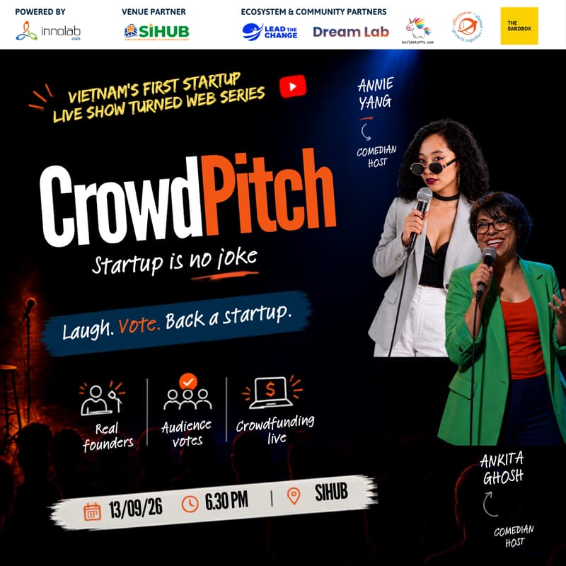 Cover Image for CrowdPitch - Episode 1: Built in Vietnam