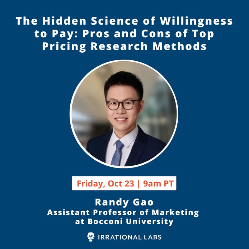 Cover Image for The Hidden Science of Willingness to Pay | Pros and Cons of Top Pricing Research Methods